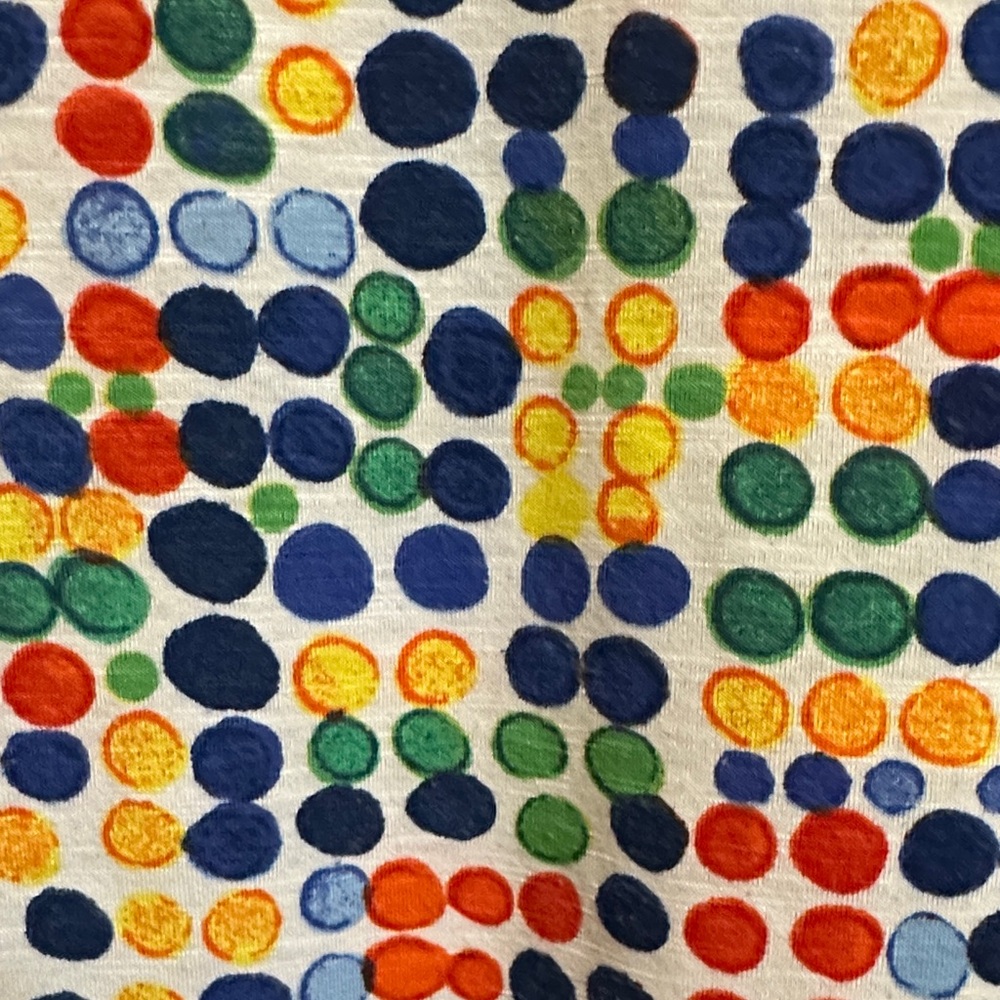 Multiples Multicolored Dot Pattern Top Size Small - image 3